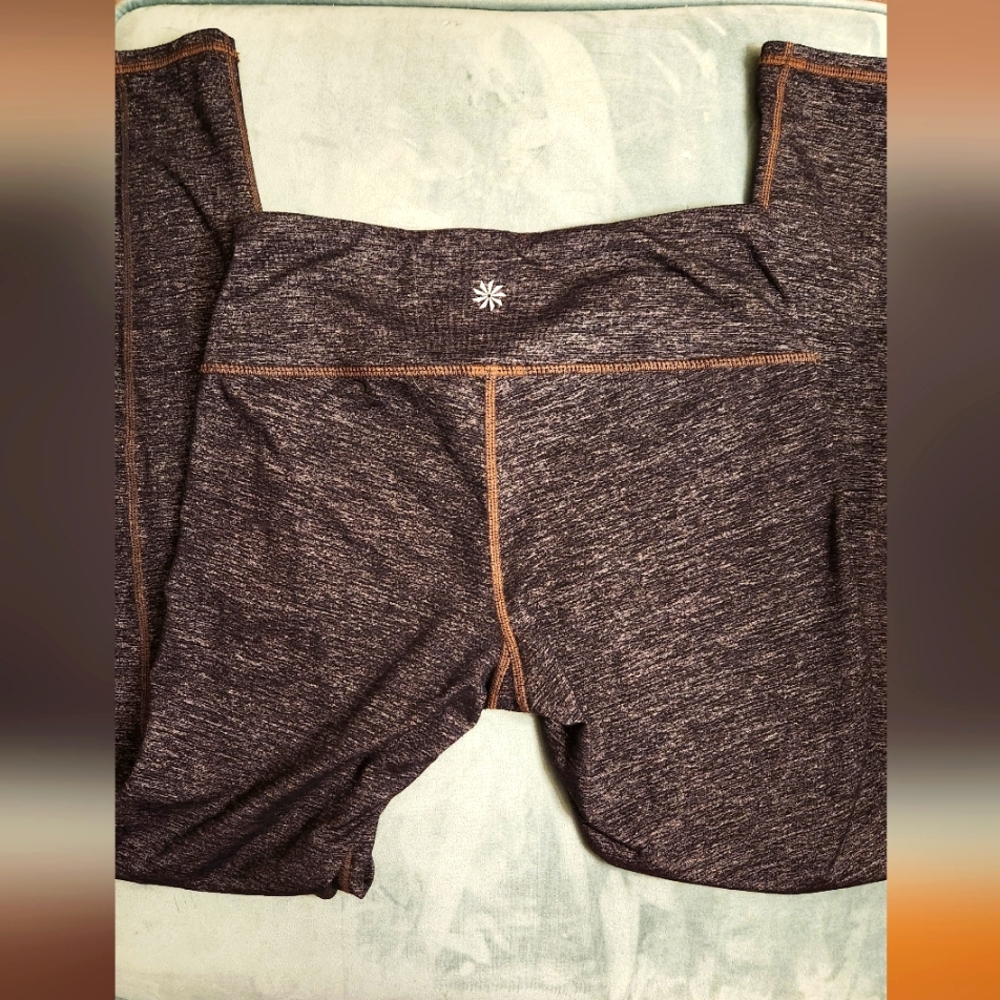 Athleta 7/8 Heather Grey Leggings- XS